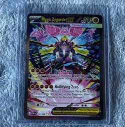 Mega Zygarde EX 120/088 Secret Rare Full Art Holo English 2016 310 HP - Image 1