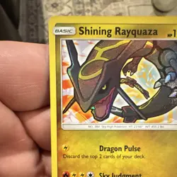 Pokemon TCG Shining Rayquaza Shining Legends 56/73 Shiny Holo Rare 120 HP - Image 4