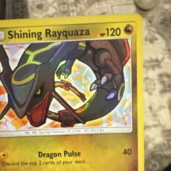 Pokemon TCG Shining Rayquaza Shining Legends 56/73 Shiny Holo Rare 120 HP - Image 5