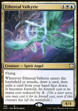 Ethereal Valkyrie - Kaldheim Commander | MTG Card - Image 3