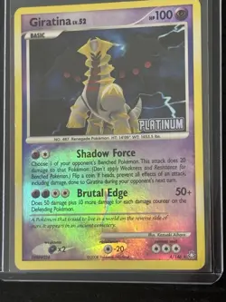 Pokemon Giratina 4/146 Legends Awakened Reverse Holo Rare LP - Image 2