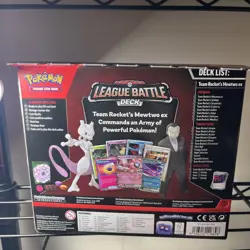 Pokemon League Battle Deck Team Rocket’s Mewtwo ex - Image 2