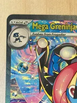 ✨Mega Greninja EX 116/086 SIR Chaos Rising Special Illustration Rare Pokemon💎 - Image 2
