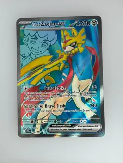 2025 Pokemon Journey Together Hop's Zacian ex 176/159 - Image 1