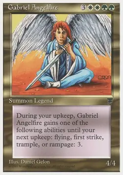 Gabriel Angelfire - Chronicles | MTG Card - Image 3