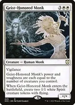 Geist-Honored Monk - Kaldheim Commander | MTG Card - Image 4