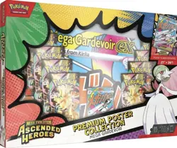Pokemon Ascended Heroes Mega Evolution Poster Collection Mega Gardevoir Sealed - Image 1