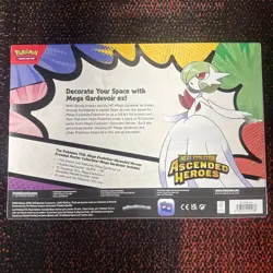 Pokemon Ascended Heroes Mega Evolution Poster Collection Mega Gardevoir Sealed - Image 3