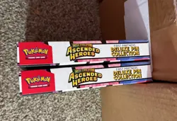 2x Pokemon TCG Ascended Heroes First Partners Deluxe Pin Collection Sealed - Image 3