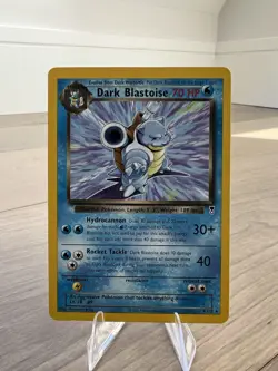 Pokemon TCG Dark Blastoise Legendary Collection 4/110 Non-Holo Rare - Image 1