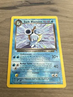 Pokemon TCG Dark Blastoise Legendary Collection 4/110 Non-Holo Rare - Image 3