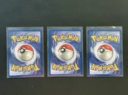Pokemon 1st edition Jungle Nidoran/Nidorina/Nidoqueen Family Evolution Lot! - Image 3