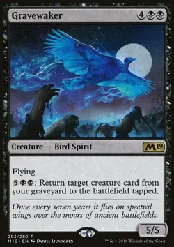 Gravewaker - Core Set 2019 | MTG Card - Image 3