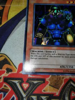 Kinetic Soldier wc4-002 (LP) Secret Rare Yu-Gi-Oh! - Image 3