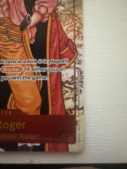 One Piece Gol D Roger OP09-118 SEC Alt Art English - Image 5
