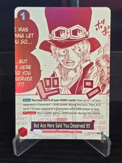 One Piece - But Ace Here Said You Deserved It!! (3rd Anniversary) OP13-019 R - Image 1