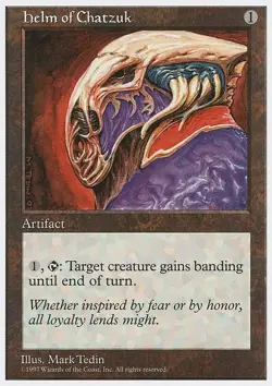 Helm of Chatzuk - Fifth Edition | MTG Card - Image 3