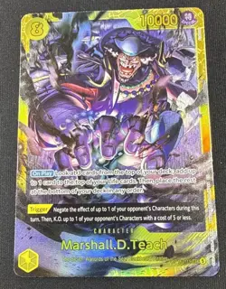 Marshall.D.Teach SEC op16-119 The time of battle ONE PIECE TCG OP-16 - Image 1