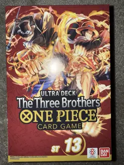 One Piece TCG The Three Brothers Ultra deck St13 St-13 *SEALED* - Image 1