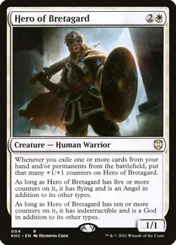 Hero of Bretagard - Kaldheim Commander | MTG Card - Image 1
