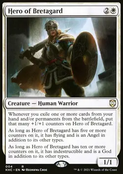 Hero of Bretagard - Kaldheim Commander | MTG Card - Image 3