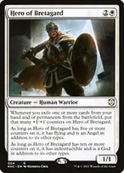 Hero of Bretagard - Kaldheim Commander | MTG Card - Image 4