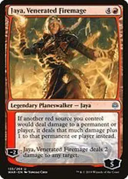 Jaya, Venerated Firemage - War of the Spark | MTG Card - Image 4