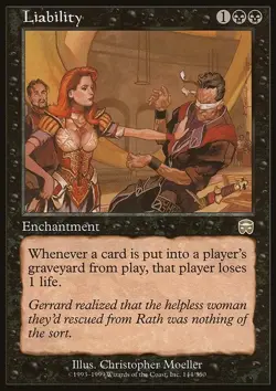 Liability - Mercadian Masques | MTG Card - Image 3