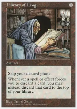 Library of Leng - Fifth Edition | MTG Card - Image 3
