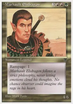 Marhault Elsdragon - Chronicles | MTG Card - Image 3