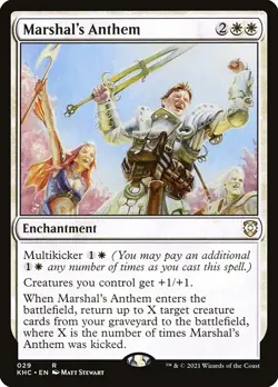 Marshal's Anthem - Kaldheim Commander | MTG Card - Image 1