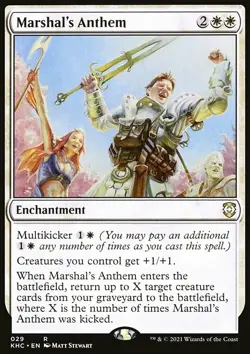 Marshal's Anthem - Kaldheim Commander | MTG Card - Image 3