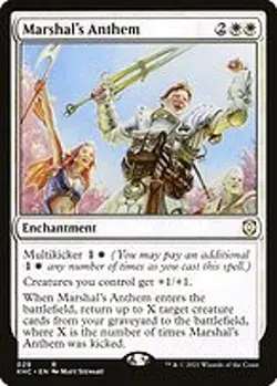 Marshal's Anthem - Kaldheim Commander | MTG Card - Image 4