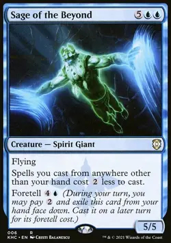 Sage of the Beyond - Kaldheim Commander | MTG Card - Image 3