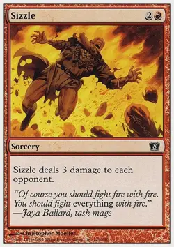 Sizzle - Eighth Edition | MTG Card - Image 3