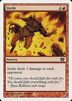Sizzle - Eighth Edition | MTG Card - Image 4