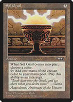 Sol Grail - Alliances | MTG Card - Image 4