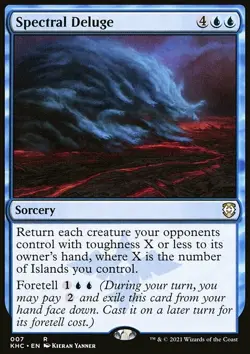 Spectral Deluge - Kaldheim Commander | MTG Card - Image 3