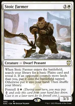 Stoic Farmer - Kaldheim Commander | MTG Card - Image 3