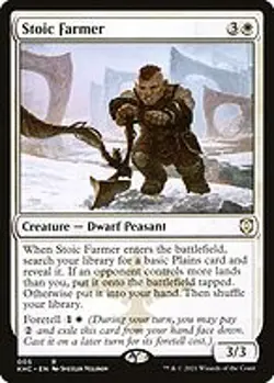 Stoic Farmer - Kaldheim Commander | MTG Card - Image 4