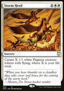 Storm Herd - Kaldheim Commander | MTG Card - Image 3