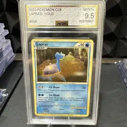 2023 Pokemon CLB Lapras Holo AGS 9.5 - Image 1