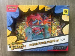 Pokemon Mega Evolution Ascended Heroes Ex Box Meganium Feraligatr Lot 3 SEALED - Image 4