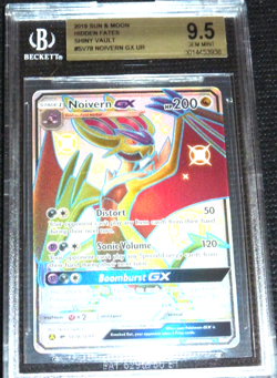 2019 POKEMON HIDDEN FATES NOIVERN GX SV78 SHINY VAULT BGS 9.5 (EQUAL PSA 10) - Image 1