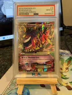 Pokemon 2014 M Gengar EX Ultra Rare Holo XY Phantom Forces PSA 10 35/119 - Image 3