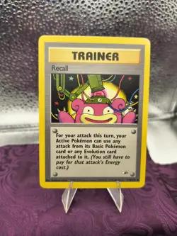 Pokemon Gym Heroes | #116/132 | Recall | Trainer Card | Non Holo | LP - Image 1