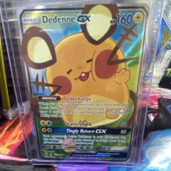 The Pokemon Company Dedenne GX 195/214 Unbroken Bonds Holo Ultra Rare 160 HP - Image 1