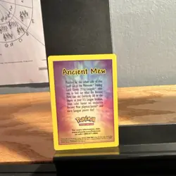 Ancient Mew Promo Holo Pokemon League Wizards of the Coast English Pokemon TCG - Image 4