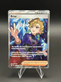 Briar Full Art Trainer 163/142 Sv07: Stellar Crown Ultra Rare -Near Mint-Pokemon - Image 1