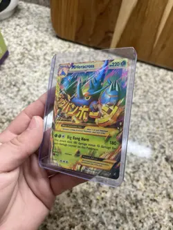 Pokemon TCG M Heracross EX Secret Rare 112/111 XY Furious Fists Holo 220 HP - Image 4